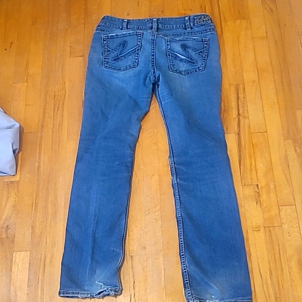 Suki silver jeans
